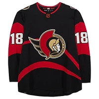 Tim Stutzle Sénateurs d'Ottawa Autographed 2022-23 Reverse Retro Adidas Authentique Maillot