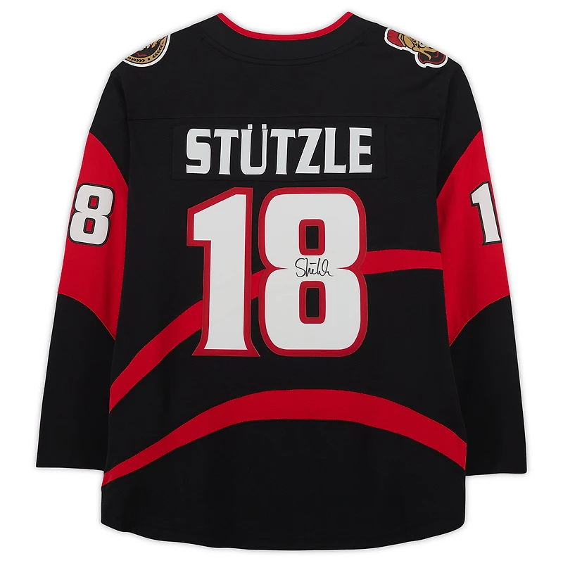 Maillot Fanatics Breakaway édition spéciale 2.0 autographié par Tim Stutzle des Sénateurs d'Ottawa pour la saison 2022-23