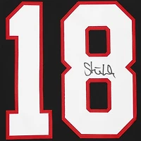 Maillot Adidas authentique noir autographié par Tim Stutzle des Sénateurs d'Ottawa