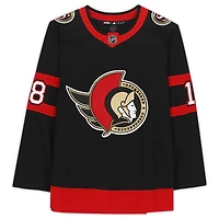Tim Stutzle Ottawa Senators Autographed Black Adidas Authentic Jersey