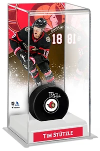 Étui de luxe pour rondelles de hockey hautes des Sénateurs d'Ottawa de Tim Stutzle