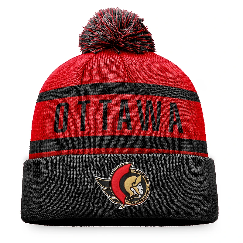 Pack combo écharpe, gants et tricot unisexe Fanatics Ottawa Senators