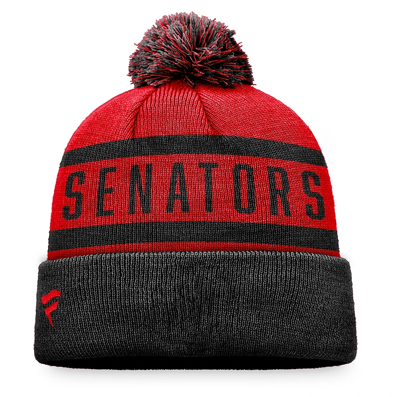 Pack combo écharpe, gants et tricot unisexe Fanatics Ottawa Senators
