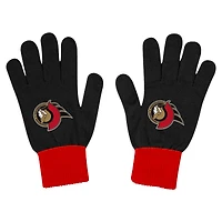 Pack combo écharpe, gants et tricot unisexe Fanatics Ottawa Senators