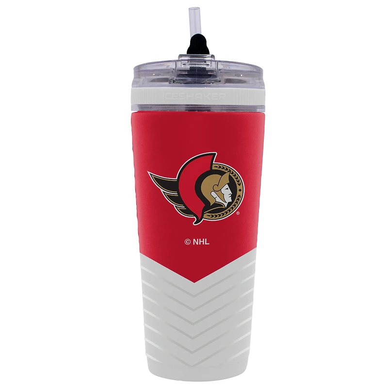 Bouteille à glace WinCraft Ottawa Senators 4D Flex Ice de 770 ml (26 oz)