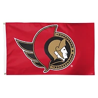 WinCraft Ottawa Senators 3' x 5' Drapeau simple face avec logo principal