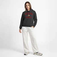 Sweat à capuche Champion Black Ottawa Senators Arched Pill Box pour femmes