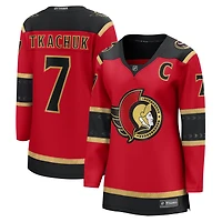 Women's Fanatics Brady Tkachuk Red Ottawa Senators Alternate Breakaway Jersey