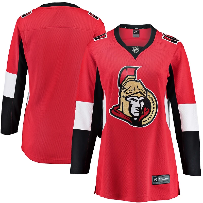 Women's Fanatics Red Ottawa Senators Home Breakaway Jersey