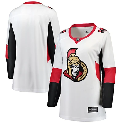 Women's Fanatics  White Ottawa Senators Home Breakaway Jersey