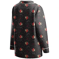 V117415 SNATRS NOIR FA21 ENSEMBLE PYJAMA FEMME BEDLADSLP