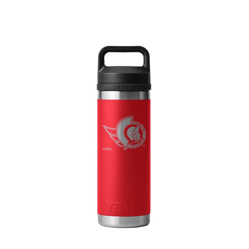 YETI Ottawa Senators 18oz. Rambler Chug Water Bottle
