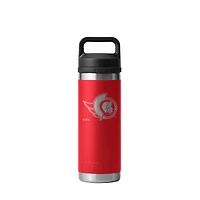 YETI Ottawa Senators 18oz. Rambler Chug Water Bottle