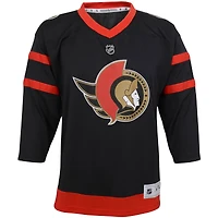 Youth Black Ottawa Senators Home - Replica Jersey