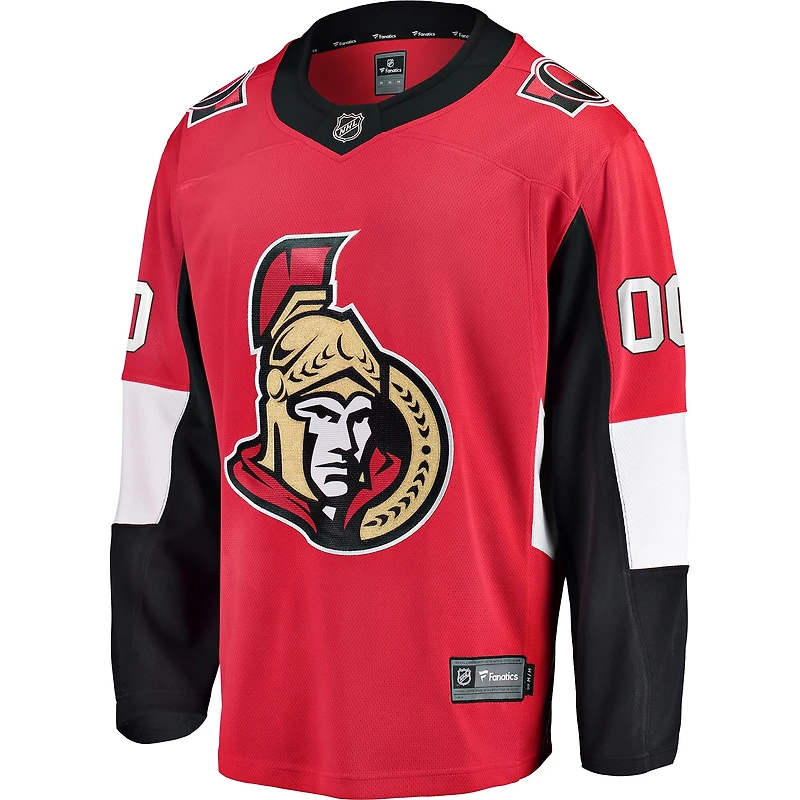 Youth Fanatics Red Ottawa Senators Breakaway - Custom Jersey