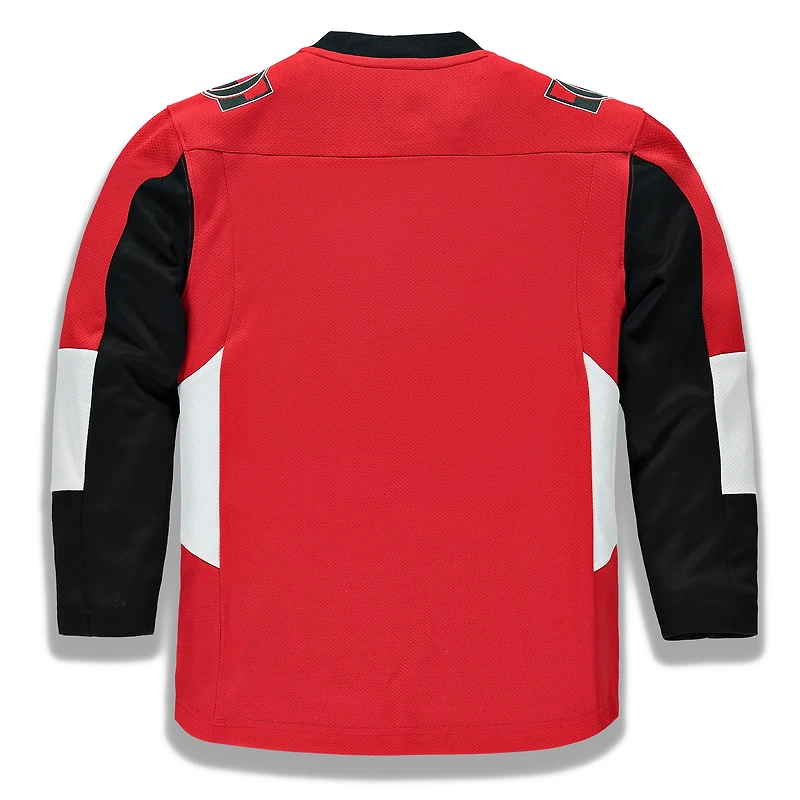 Youth Fanatics Red Ottawa Senators Home Replica - Blank Jersey