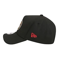 Casquette ajustable New Era 9FORTY A-Frame noire pour jeunes des Sénateurs d'Ottawa