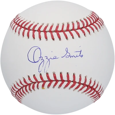 Balle de baseball MLB autographiée par Ozzie Smith, des Cardinals de Saint-Louis