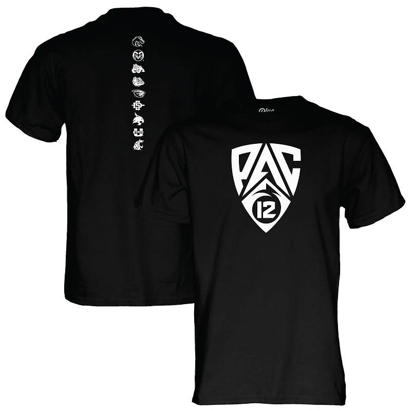 T-shirt unisexe bleu 84 noir Pac-12 Conference All-Team
