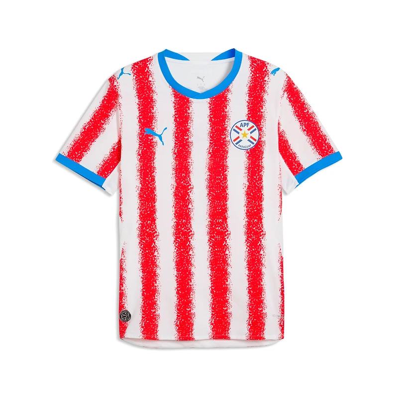 Men's Puma  White Paraguay National Team 2026 Home On-Field Authentic Jersey