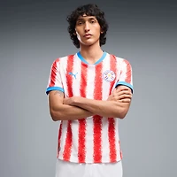 Maillot domicile authentique Puma blanc de l'équipe nationale du Paraguay 2026 pour homme