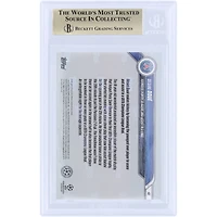 Désiré Doué Paris Saint-Germain 2024-25 Topps Now UCL Plus jeune joueur à marquer et à faire une passe décisive en finale #162 Carte authentifiée BGS 10 - Sous-notes 10,10,10,9,5