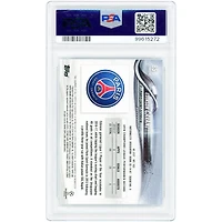Edinson Cavani Paris Saint-Germain Autographed 2017-18 Topps Chrome UEFA #85 PSA Authenticated 10 Card