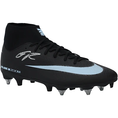 Crampons de football Nike Mercurial noirs autographiés par Gonçalo Ramos (Paris Saint-Germain)