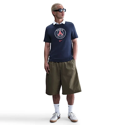 Men's Nike  Navy Paris Saint-Germain Crest T-Shirt