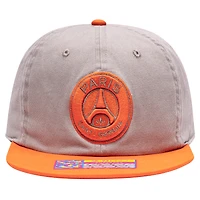 Casquette Snapback Paris Saint-Germain Wander Fan Ink marron/orange pour homme