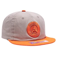 Casquette Snapback Paris Saint-Germain Wander Fan Ink marron/orange pour homme