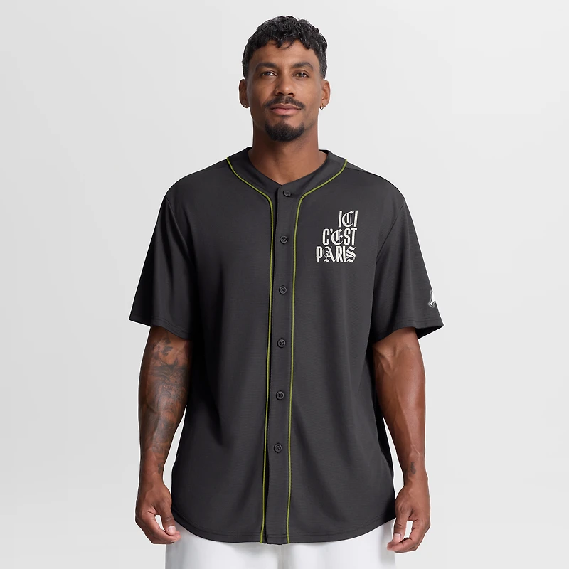 Men's Fanatics Navy Paris Saint-Germain Oversized Baseball Jersey