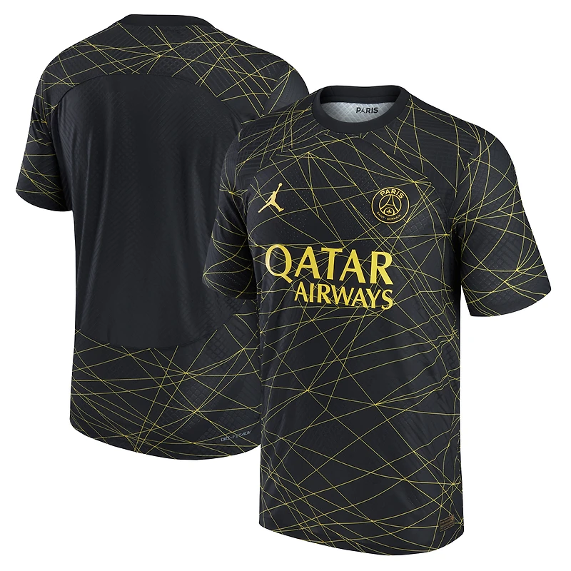 Men's Jordan Brand Black Paris Saint-Germain 2022/23 Fourth - Vapor Match Authentic Jersey