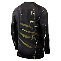 Maillot réplique Jordan Brand noir Paris Saint-Germain 2025/26 Fifth Stadium à manches longues pour homme