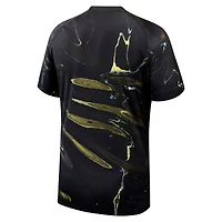 Men's Jordan Brand Black Paris Saint-Germain 2025/26 Night Edition Stadium Replica Jersey