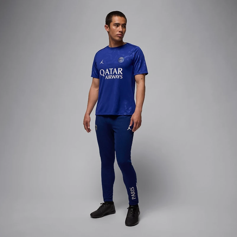 Pantalon Jordan Brand bleu Paris Saint-Germain 2024/25 Fourth Advance Strike pour homme