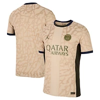 Maillot Jordan Brand Tan Paris Saint-Germain 2023/24 Stadium Quatrième Réplique pour homme