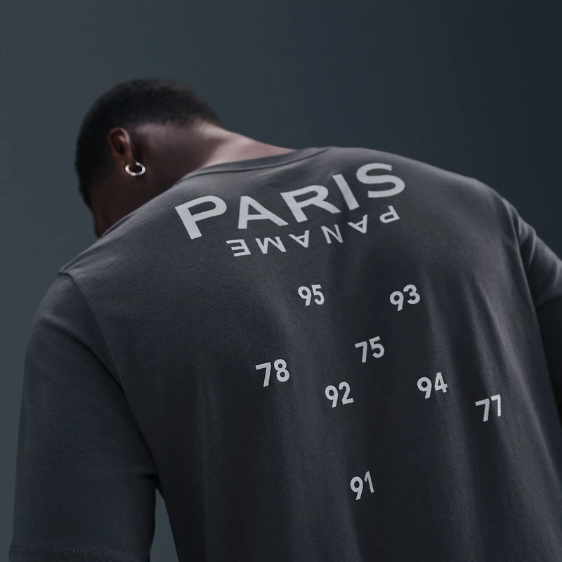 T-shirt Nike anthracite Paris Saint-Germain Paname pour homme