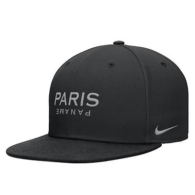 Men's Nike Black Paris Saint-Germain Pro Snapback Hat