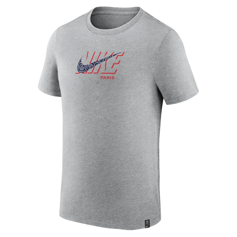 T-shirt Nike Paris Saint-Germain Swoosh Club pour homme noir