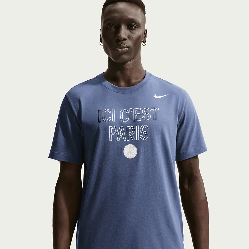 Men's Nike Blue Paris Saint-Germain Team Pride T-Shirt