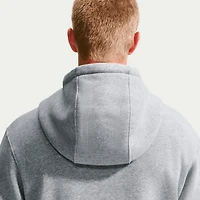 Men's Nike Gray Paris Saint-Germain Club Crest Fleece Hoodie
