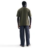 Men's Nike  Khaki Paris Saint-Germain Peak Wordmark T-Shirt