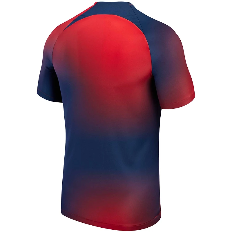 Haut d'Avant-Match Paris Saint-Germain 2023/24 Academy Pro Homme Nike Bleu Marine