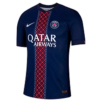 Maillot Nike bleu marine Paris Saint-Germain 2025/26 Domicile Authentique pour Homme