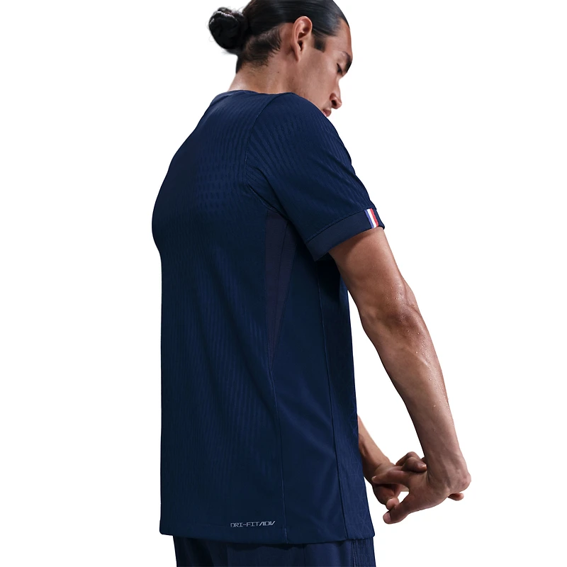 Maillot Nike bleu marine Paris Saint-Germain 2025/26 Domicile Authentique pour Homme