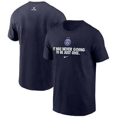 Men's Nike Navy Paris Saint-Germain 2026 Champions Winners T-Shirt
