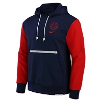 Men's Nike Navy Paris Saint-Germain Standard Issue Pullover Hoodie