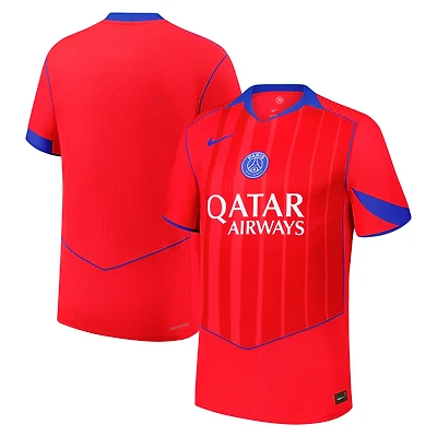 Maillot authentique Nike rouge Paris Saint-Germain 2025/26 Third Match Total 90 pour homme