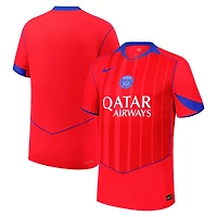 Maillot authentique Nike rouge Paris Saint-Germain 2025/26 Third Match Total 90 pour homme